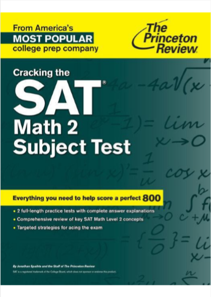 Cracking the SAT Math 2 Subject Test pdf free download