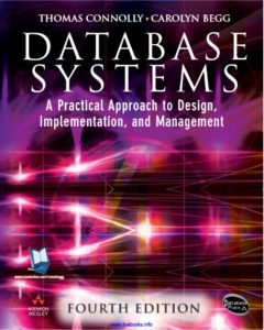 Database Systems 4th edition by Thomas Connoly and Carolyn Begg pdf free download
