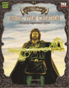 Encyclopaedia Arcane Magic Item Creation Forging Legendary Power pdf free download
