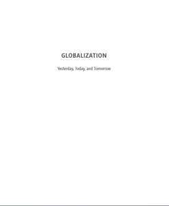 Globalization Yesterday Today and Tomorrow pdf free download