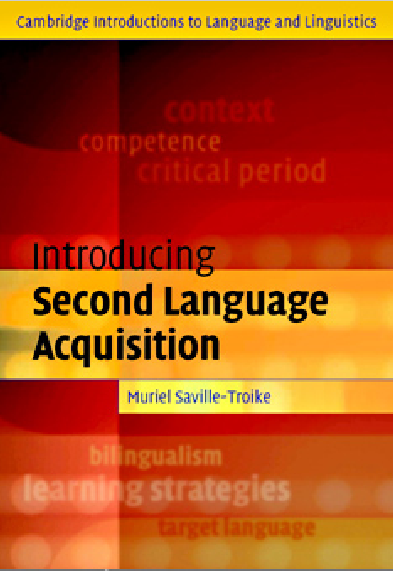 Introducing Second Language Acquisition by Muriel Saville pdf free download