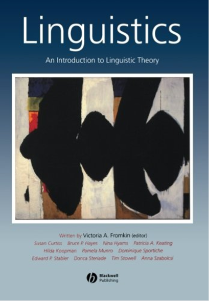 Linguistics An Introduction to Linguistic Theory by Victoria A Fromkin pdf free download