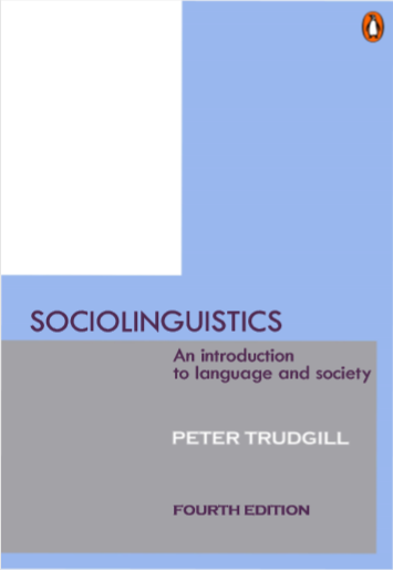 Sociolinguistics An introduction to language and society 4th Edition by Peter pdf free download 