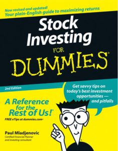 Stock investing for Dummies 2nd Edition pdf free download