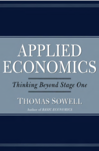 applied economics thinking beyond stage one by thomas sowell pdf free download