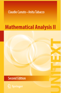 mathematical analysis ii by claudio canuto and anita tabacco pdf free download