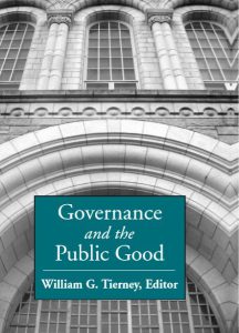 Governance And the Public Good by William G Tierney pdf free download