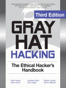 Gray Hat Hacking The Ethical Hackers Handbook Third Edition pdf free download