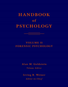 Handbook of Psychology Volume 11 by Irving B Weiner pdf free download