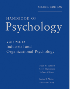 Handbook of Psychology Volume 12 by Irving B Weiner pdf free download 
