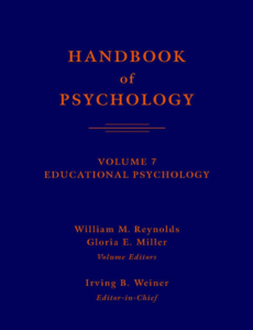 Handbook of Psychology Volume 7 by Irving B Weiner pdf free download