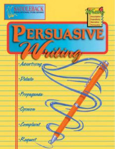 Persuasive Writing by Saddleback pdf free download