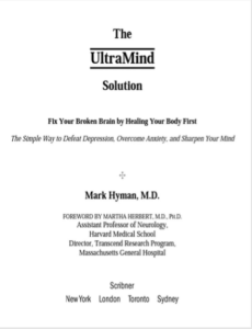 The UltraMind Solution Mark Hyman pdf free download