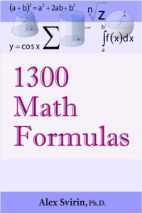 1300 Math Formulas by Ale Svirin pdf free download