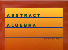 Abstract Algebra 3rd Edition by David S Dummit and Richard M Foote pdf free download