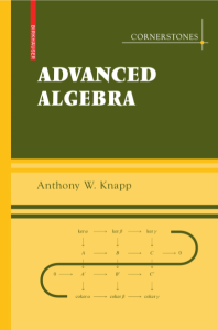 Advanced Algebra by Anthony W Knapp pdf free download