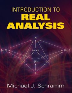 Introduction to Real Analysis by Michael J Schramm pdf free download