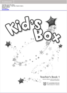 Kids Box Teachers Book 1 by Caroline N and Michael T pdf free download