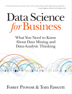 Data Science for Business by Foster Provost and Tom Fawcett pdf free download