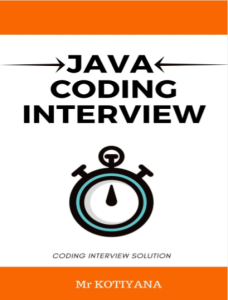 Java Coding Interview by Mr Kotiyana pdf free download