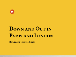 Down and Out in Paris and London by George Orwell pdf free download