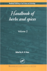Handbook of Herbs and Spices Volume 2 by K V Peter pdf free download