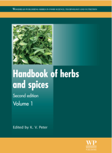 Handbook of herbs and spices Second Edition Volume 1 by K V Peter pdf free download
