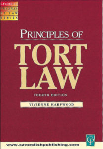 Principles of Tort Law 4th Edition by Vivienne Harpwood pdf free download