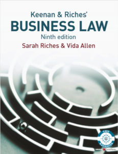 Business Law 9th Edition by Sarah Riches and Vida Allen pdf free download