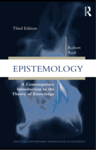 Epistemology 3rd Edition by Robert Audi pdf free download