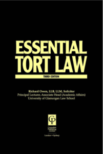 Essential Tort Law 3rd Edition by Richard Owen pdf free download