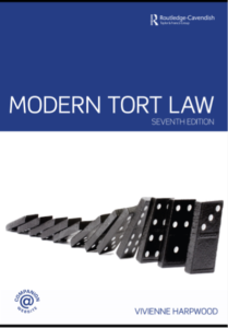 Modern Tort Law 7th Edition by Vivienne Harpwood pdf free download