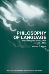 Philosophy of Language 2nd Edition by William D Lycan pdf free download