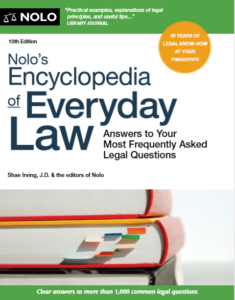 Nolos Encyclopedia of Everyday Law 10th Edition by Shae Irving pdf free download