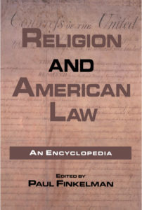 Religion and American Law by Paul Finkelman pdf free download