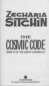 Zecharia Sitchin The Cosmic Code pdf free download