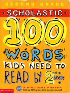 100 words kids need to read by 2 grade pdf free download