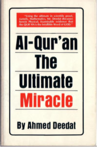 Al Quran the Ultimate Miracle by Ahmed Deedat pdf free download