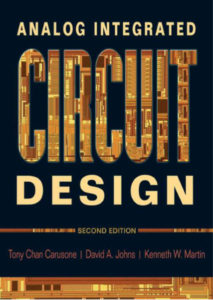 Analog Integrated Circuit Design 2nd Edition by Tony David and Kenneth pdf free download