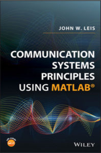 Communication Systems Principles Using MATLAB by John W pdf free download