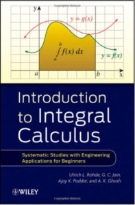 Introduction to integral Calculus by Ulrich and Ajay pdf free download
