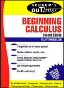 Schaums Outline of Beginning Calculus 2nd Edition pdf free download