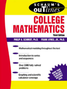 Schaums Outline of College Mathematics 3rd Edition pdf free download