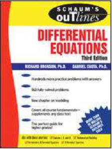 Schaums Outline of Differential Equations 3rd Edition pdf free download