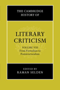 The Cambridge History of Literary Criticism Vol VIII pdf free download