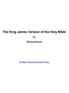 The King James Version of the Holy Bible pdf free download