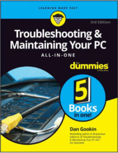 Troubleshooting and Maintaining Your PC by Dan Gookin pdf free download