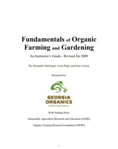 Fundamentals Organic Farming Gardening pdf free download