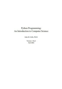 Python Programming An Introduction to Computer Science pdf free download