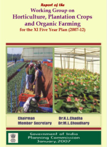 Working group on Horticulture Plantation Crops and Organic Farming pdf free download